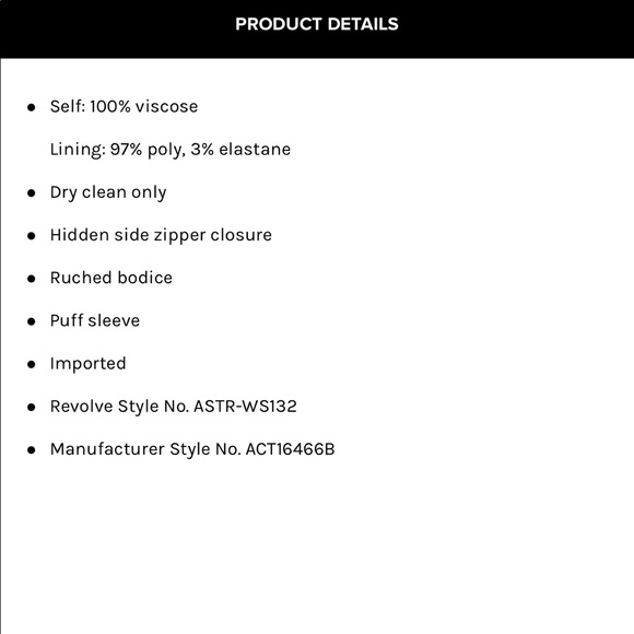 ASTR SERAFINA TOP - Picture 3 of 3